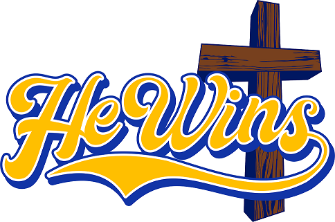 He Wins Ministry logo